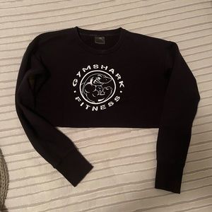 Discontinued Gymshark retro cropped hoodie